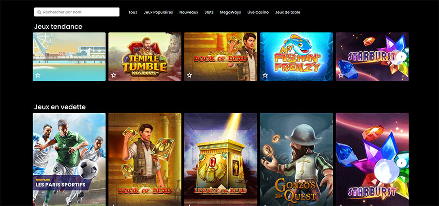 magic win casino jeux favoris